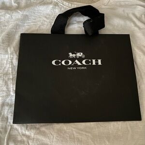Coach Brown Luxury Shopping Bag